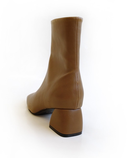 [AmiAmi] короткие сапоги L пепел Brown женский 