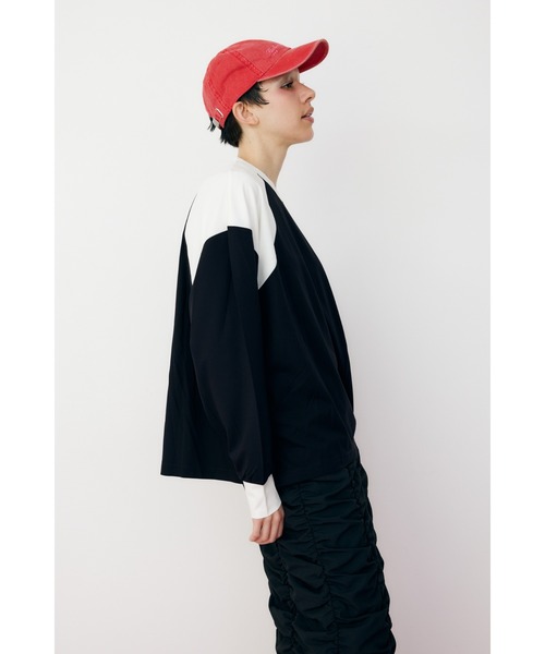 「HeRIN.CYE」 7分袖カットソー FREE ブラック レディース HeRIN.CYE 「HeRIN.CYE」 長袖カットソー FREE ブラック