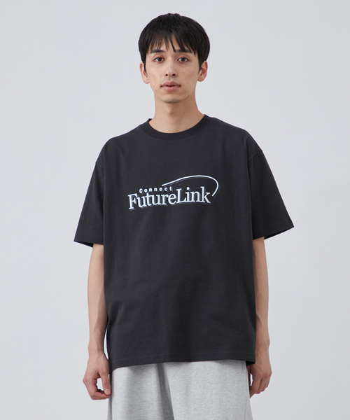 B.C STOCK tシャツ Future Link ロゴプリントTシャツ メンズ