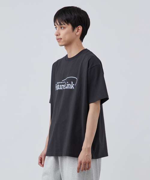今月まで！最終価格！ラスト一点！セリーヌロゴマークプリント Tシャツ Starting Over tシャツ ラグラン ロゴ プリント ロングスリーブT
