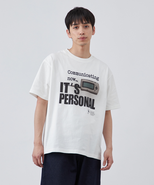 Bristol ホワイト ロゴプリント Tシャツ S c6e58cb130920ea575d21292dee8e2