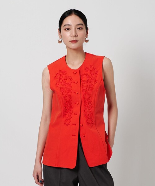 BEAUTY＆YOUTH UNITED ARROWS ベスト ジレ コットンテープ エン