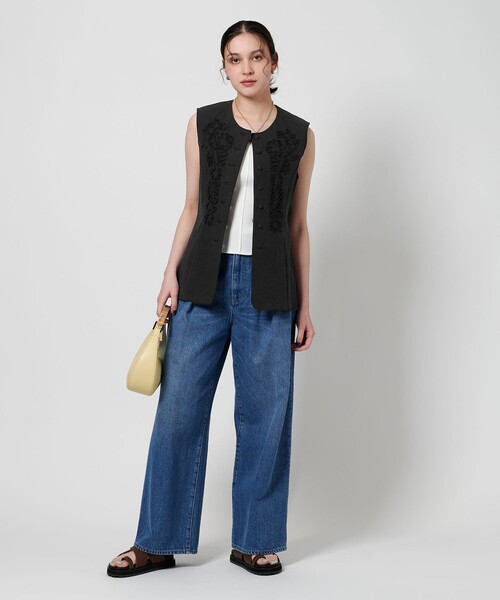 BEAUTY＆YOUTH UNITED ARROWS ベスト ジレ コットンテープ エン