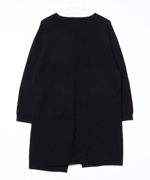 「LILIDIA」 ニットカーディガン FREE ブラック レディース_画像2