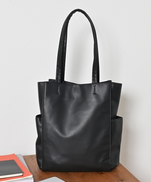 Honeys（ハニーズ） トートバッグ やわらか多ポケットトート