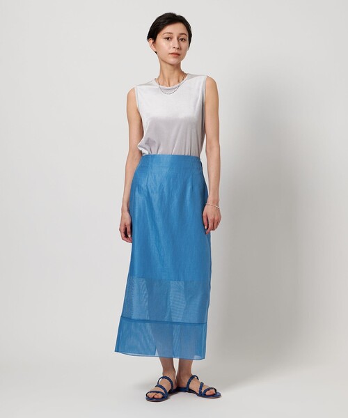 ✨️新品未使用✨️UNITED ARROWS　エレガントなタイトスカート ダブルクロス タイト スカート ◇No02◇ ―ウォッシャブル