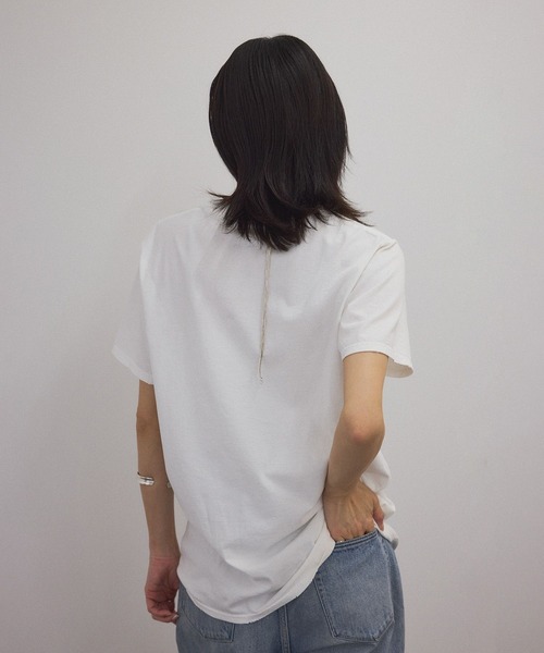 「Couture d'adam」 半袖Tシャツ 38 ホワイト系その他4 レディース COUTURE D'ADAM 「Couture d'adam」 半袖Tシャツ 38 ホワイト系