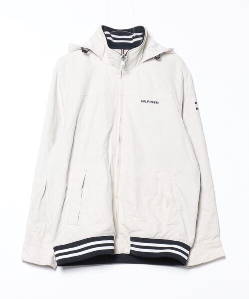 TOMMY HILFIGER 「TOMMY HILFIGER」 ナイロンブルゾン LARGE ベージュ