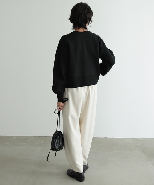 for/c 「for/c」 ニットカーディガン M ブラック レディース