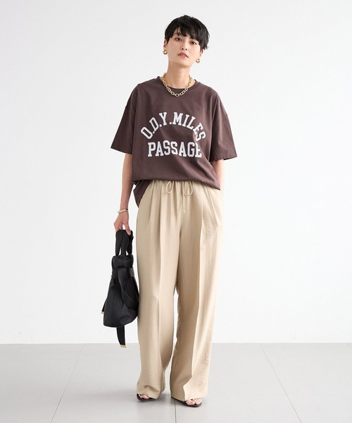 NUITS Tシャツ＊白＊ベージュロゴＴ＊バンヤードストーム NUITS Tシャツ＊白＊ベージュロゴT＊バンヤードストーム - メルカリ