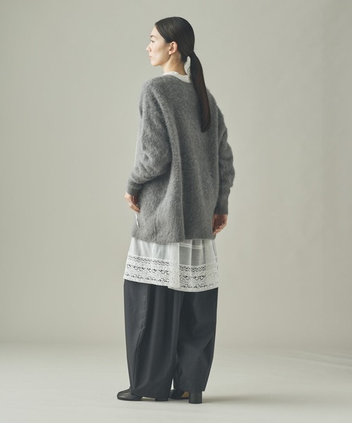 Curensology（カレンソロジー） ブラウス シャツ /コットンメッシュ