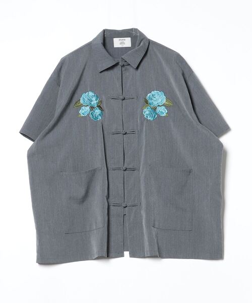 「jouetie」 半袖ブラウス MEDIUM グレー レディース