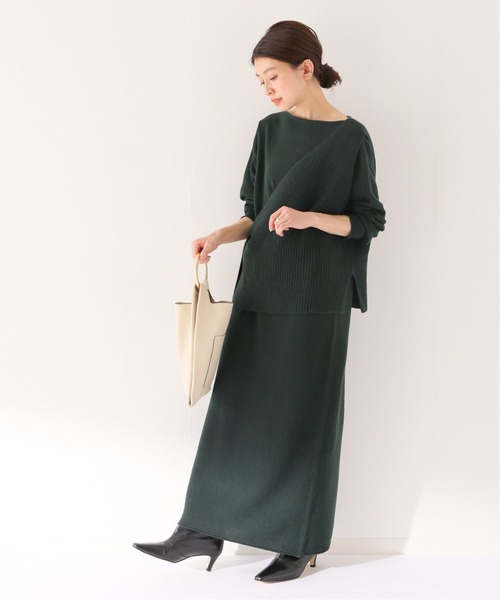 「Spick & Span」 ニットワンピース FREE ピンク レディース_画像2