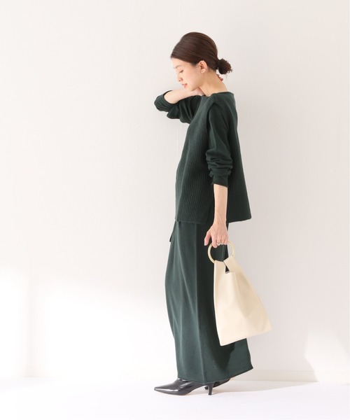 「Spick & Span」 ニットワンピース FREE ピンク レディース_画像3