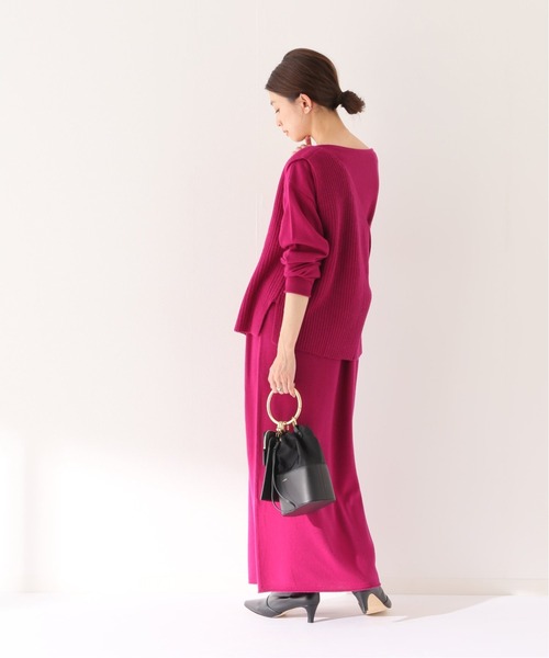「Spick & Span」 ニットワンピース FREE ピンク レディース_画像6