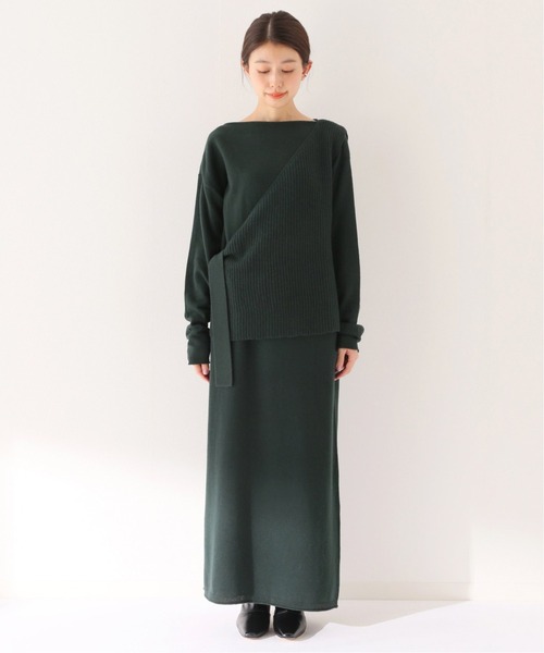 「Spick & Span」 ニットワンピース FREE ピンク レディース_画像7