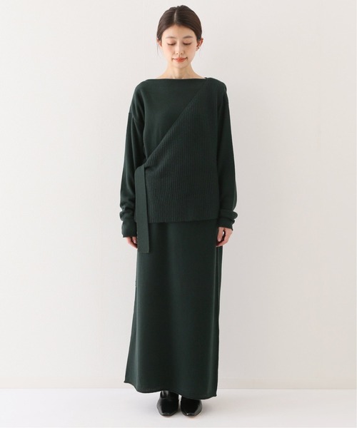 「Spick & Span」 ニットワンピース FREE ピンク レディース_画像9