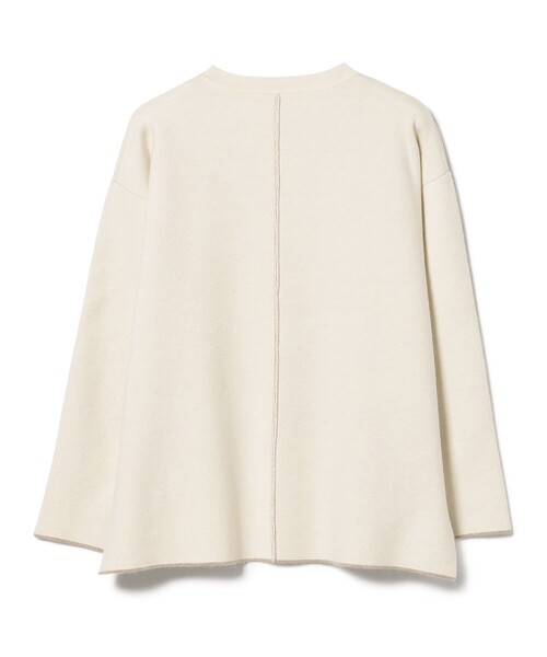 ニット セーター 配色 リバーニット プルオーバー レディース BEAMS HEART ニット セーター 配色 リバーニット プルオーバー