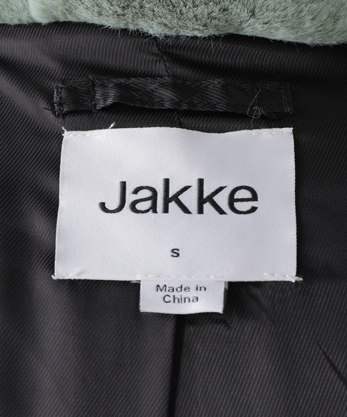 「jakke」 コート MEDIUM ボルドー レディース_画像8