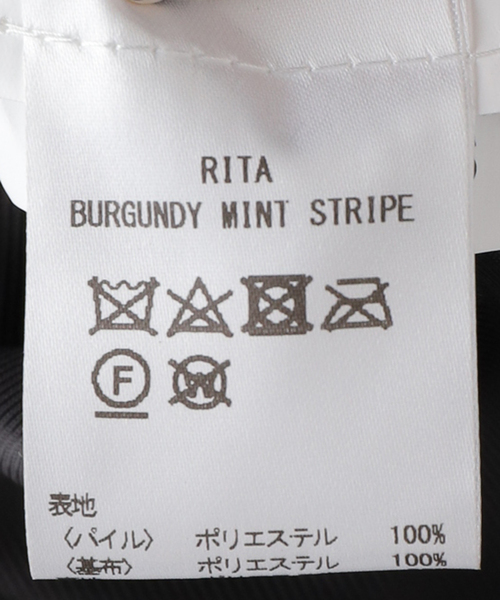 「jakke」 コート MEDIUM ボルドー レディース_画像9