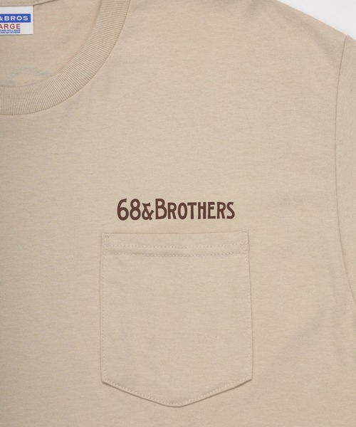 68&brothers（シックスティエイトアンドブラザーズ） tシャツ シックス