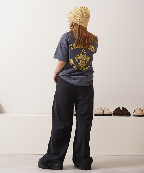 Laufer スラックス 「Laufer」ワイド バギースラックス / Wide baggy