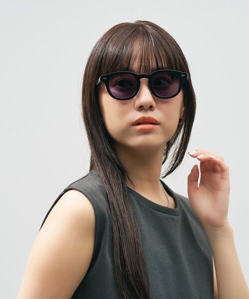 Zoff サングラス 「WEB限定」Zoff｜AOI IHARA ウェリントン型 調