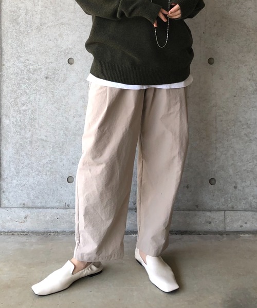 「wee9s」 フラットパンプス 24cm ブラック レディース