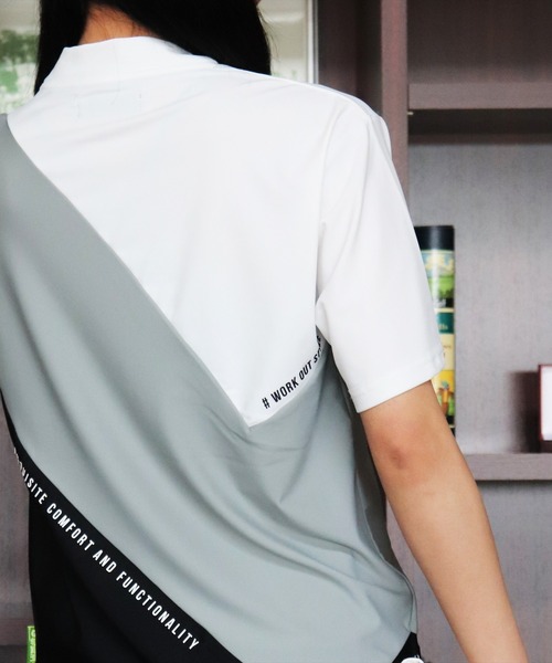 「LUXE/R GOLF」 半袖Tシャツ MEDIUM グレー メンズ