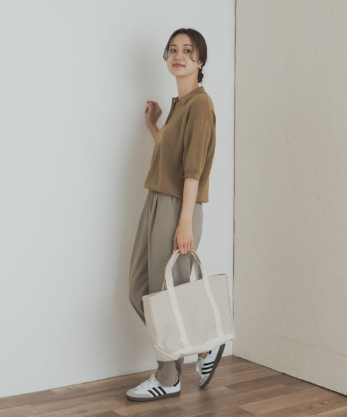 URBAN RESEARCH DOORS ニットポロシャツ Mサイズ ニットポロシャツ（ポロシャツ）｜URBAN RESEARCH DOORS