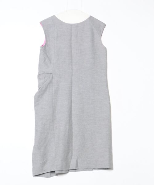 mina perhonen 「mina perhonen」 刺繍ノースリーブワンピース 36