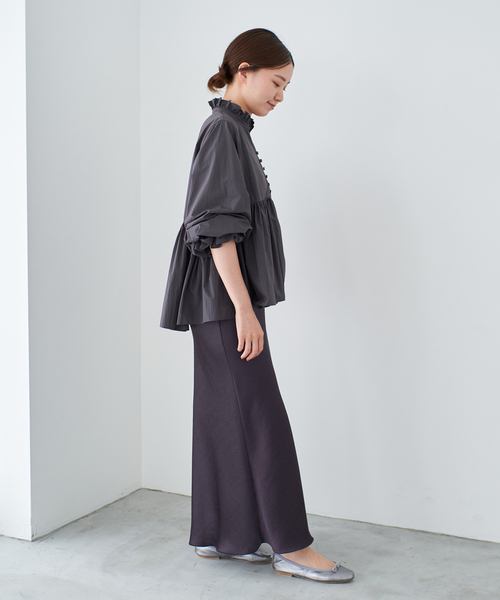 IENA（イエナ） スカート 「追加14」ダブルサテンスカート : ZOZOTOWN