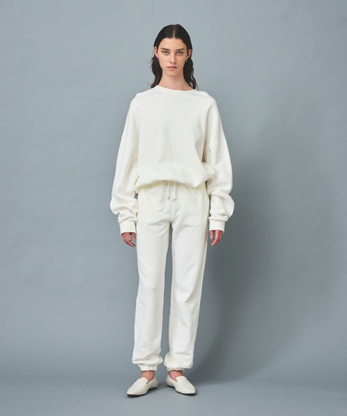 「N.O.R.C」 スウェットカットソー M サーモンピンク レディース_画像8