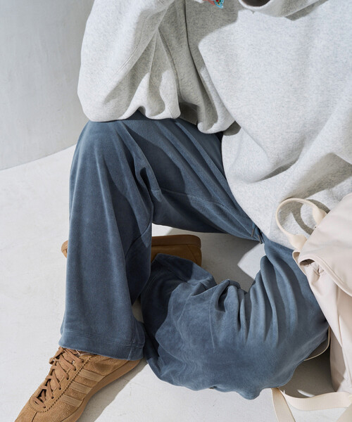 パンツ 限定展開　カット ベロア ライン ワイド パンツ レディース | FREAK'S STORE | 05