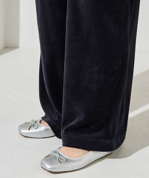 パンツ 限定展開　カット ベロア ライン ワイド パンツ レディース | FREAK'S STORE | 12