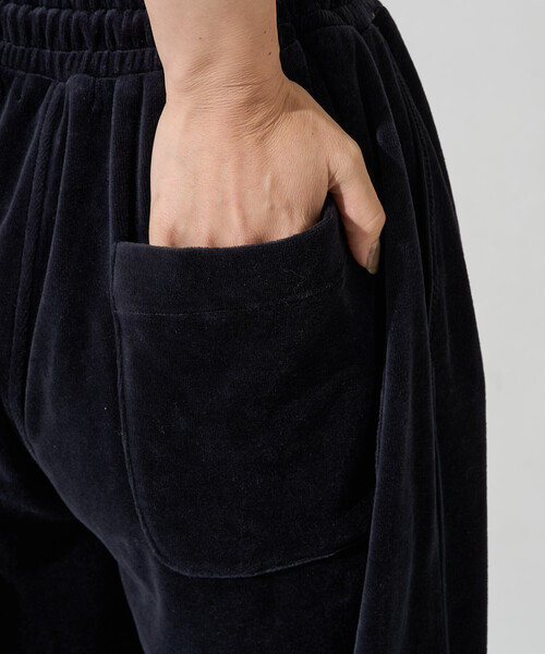 パンツ 限定展開　カット ベロア ライン ワイド パンツ レディース | FREAK'S STORE | 10
