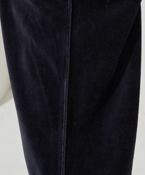 パンツ 限定展開　カット ベロア ライン ワイド パンツ レディース | FREAK'S STORE | 08