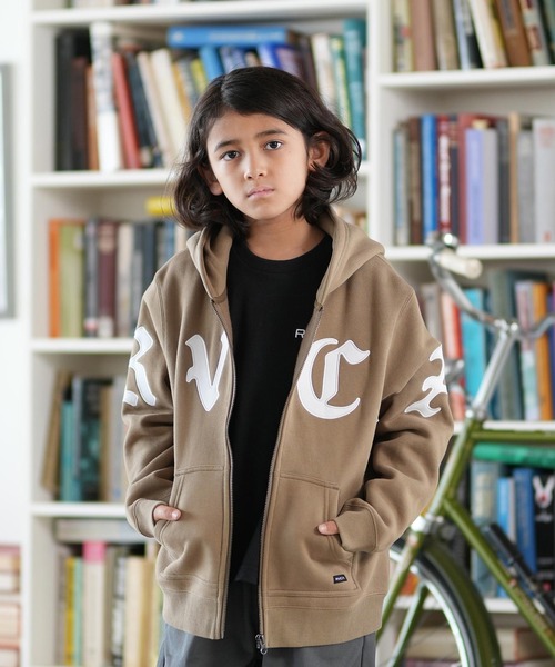 RVCA（ルーカ） パーカー ジップアップ パーカー キッズ スウェット