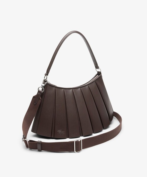 LACOSTE（ラコステ） ショルダーバッグ バッグ LENGLEN レザープリーツ