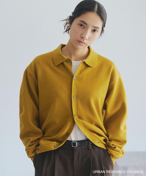 未使用洗濯URBAN RESEARCH アーバンリサーチ ワイドリブカーディガン URBAN RESEARCH Sonny Label（アーバンリサーチサニーレーベル）の「撥