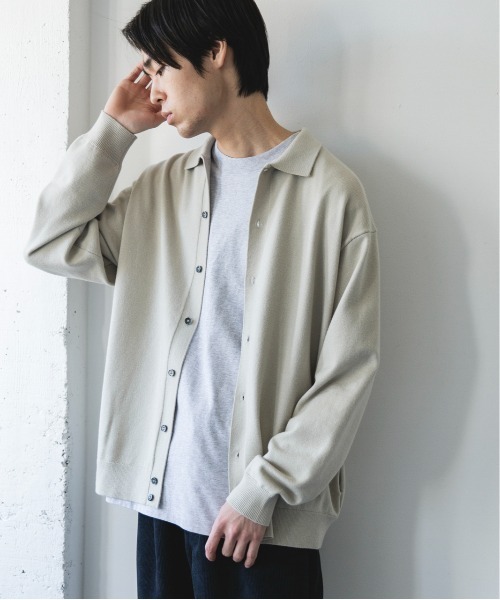 45R シャツ カーディガン コットン URBAN RESEARCH DOORS（アーバンリサーチドアーズ） カーディガン 「XL