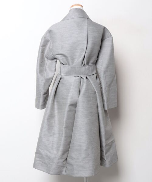 「kei shirahata」 チェスターコート 0 グレー レディース_画像2