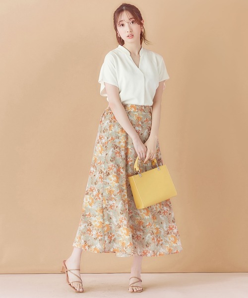 「alotta」 半袖カットソー SMALL レッド レディース_画像3