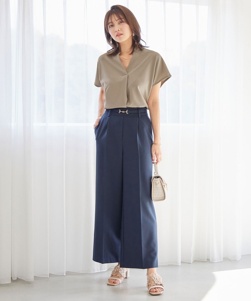 「alotta」 半袖カットソー SMALL レッド レディース_画像7