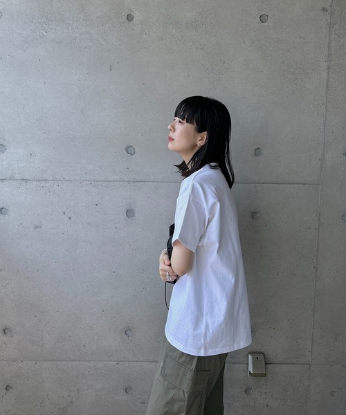 「y/m by RIKA」 半袖Tシャツ FREE オフホワイト レディース_画像2