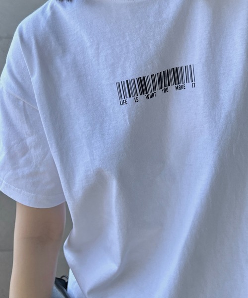 「y/m by RIKA」 半袖Tシャツ FREE オフホワイト レディース_画像5