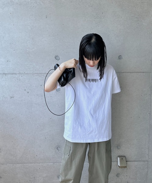 「y/m by RIKA」 半袖Tシャツ FREE オフホワイト レディース_画像7