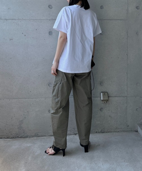 「y/m by RIKA」 半袖Tシャツ FREE オフホワイト レディース_画像8