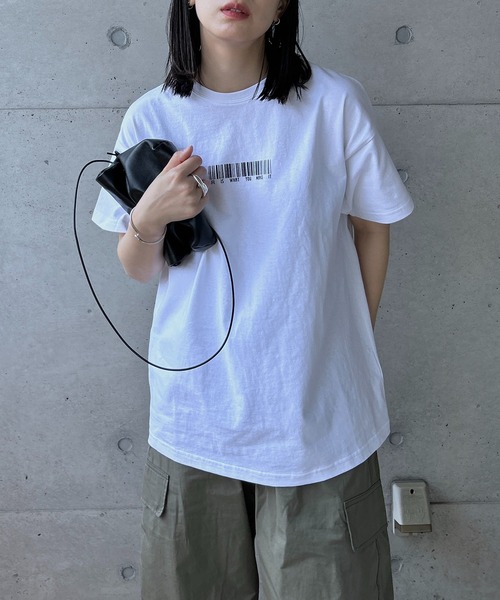 「y/m by RIKA」 半袖Tシャツ FREE オフホワイト レディース_画像9