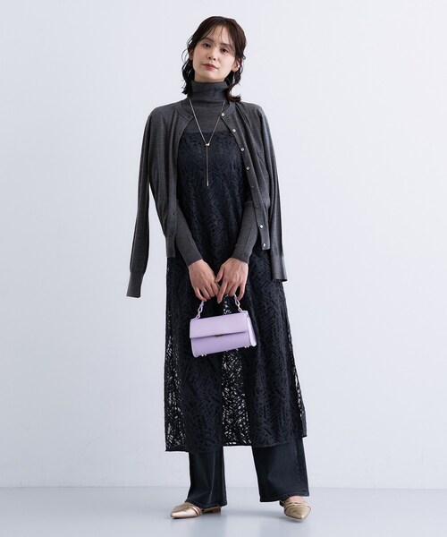 [新品タグ付き]INDIVI ロングカーディガン 大きいサイズ 2XLサイズ zero和紙スーパーストレッチロングカーディガン1枚 – Makuake STORE